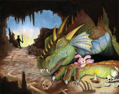 Dragon en cueva